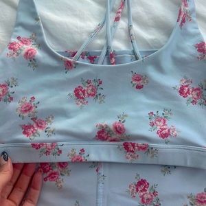 Spiritual gangster x LoveShackFancy matching set